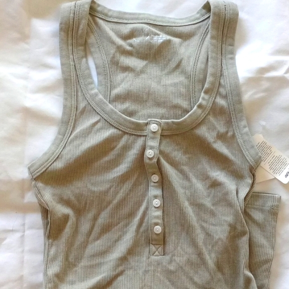 aerie Tops - NWT Aerie Henley No BS  Tank Top